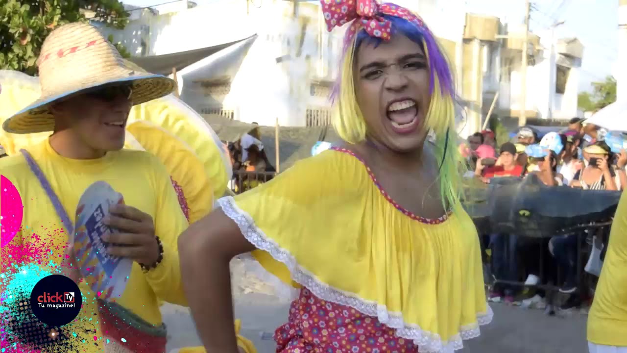 El alcalde de ciénaga presente en las comparsas Festival Caimán Ciénaguero 2019