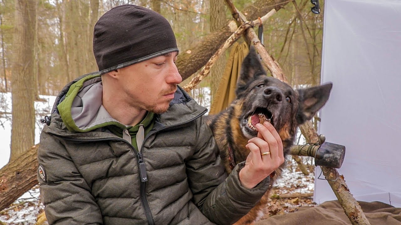 Overnight Bushcraft Camp with Scout 3. Steak Fried on a Rock, Fireside Chats, Tearing Down Camp.