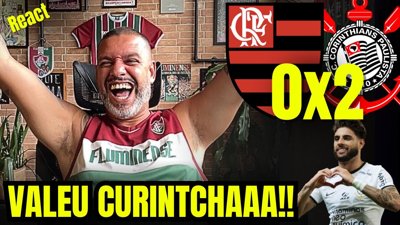 React melhores momentos Flamengo 0x2 Corinthians | Os curintcha fez a boa!