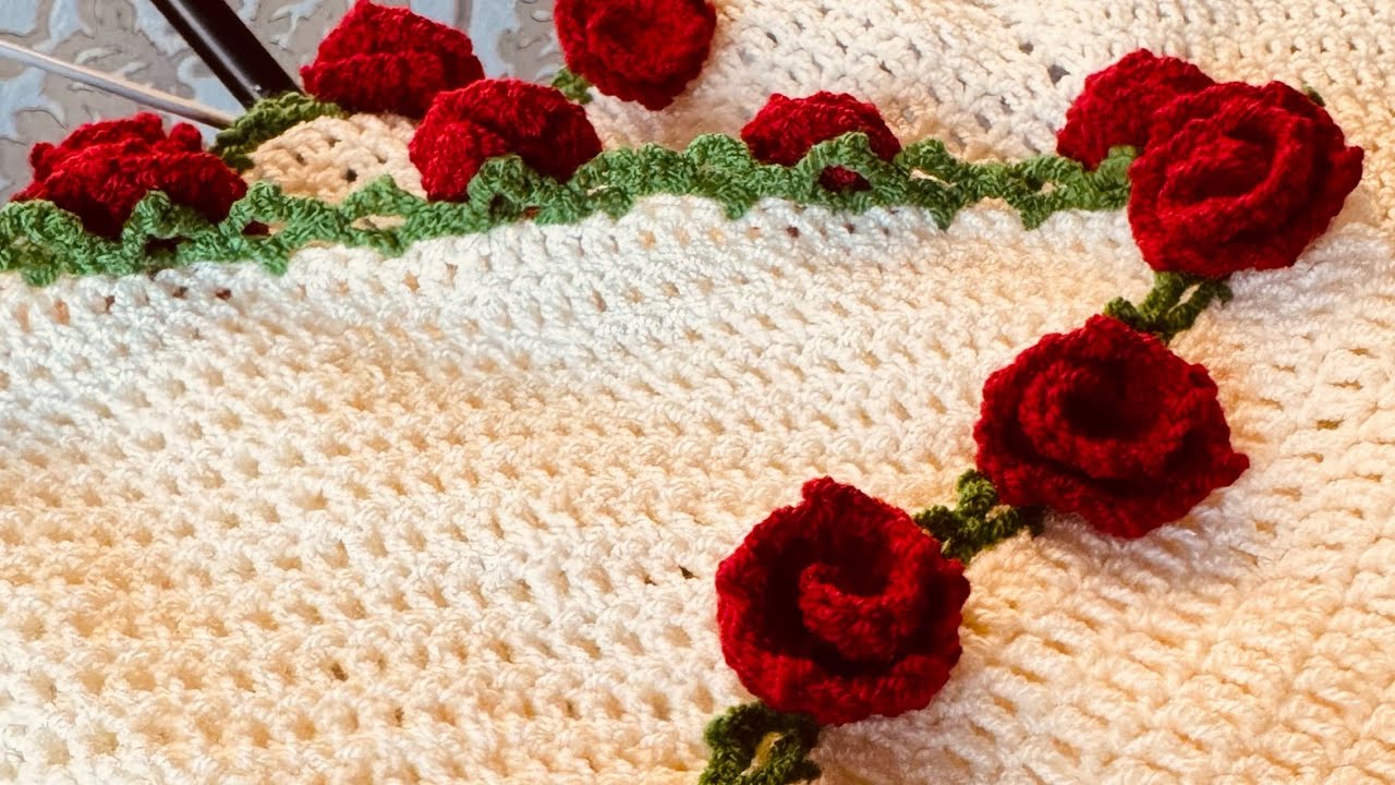 Flower bucket blanket  #crochet #knittig #knitting #diy #diy #design #handmade 