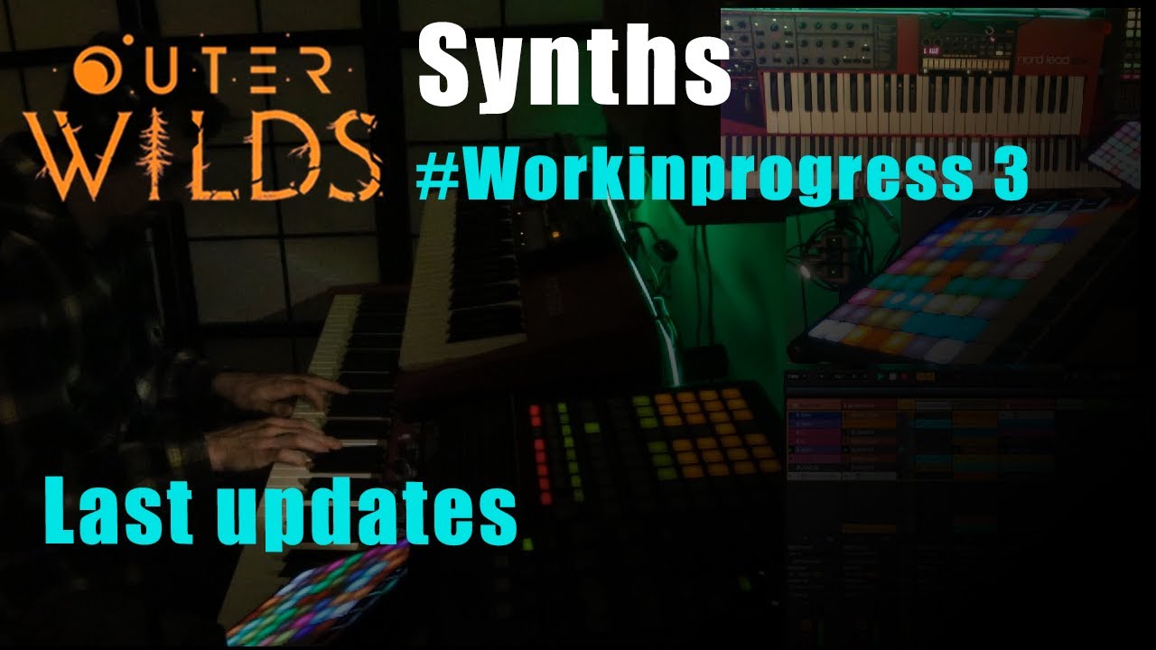 Cleaner solos ✅ Structure ❌ - Outer Wilds Theme [ProgressRecord 3/3] Synth performance+ableton