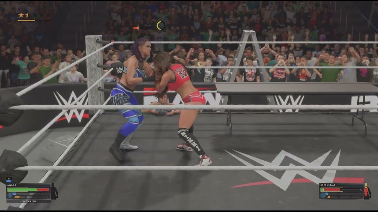 WWE 2K26_ Бэйли против Никки Беллы, матч TLC !!!
