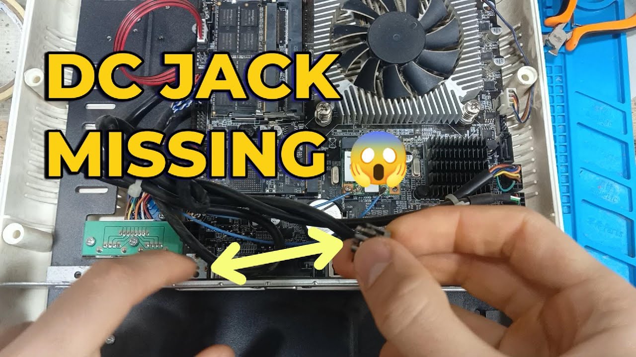 POS Touch Screen | DC Jack Missing from Motherboard – Full Repair