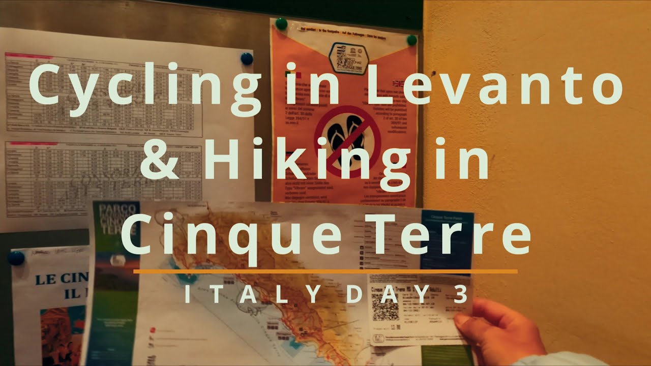 Cinque Terre and Levanto | Italy Adventure Day 3! | Tuscany!