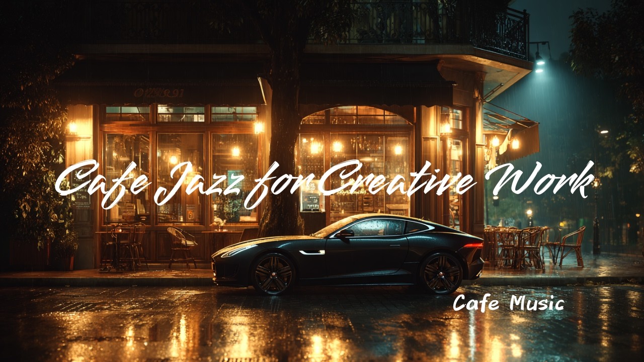 Cafe Jazz for Creative Work – Smooth Night Ambience