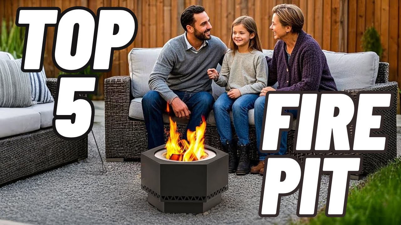 Top 5 Best Smokeless Fire Pits 2026 | Stainless Steel Wood Burning Fire Pit Review