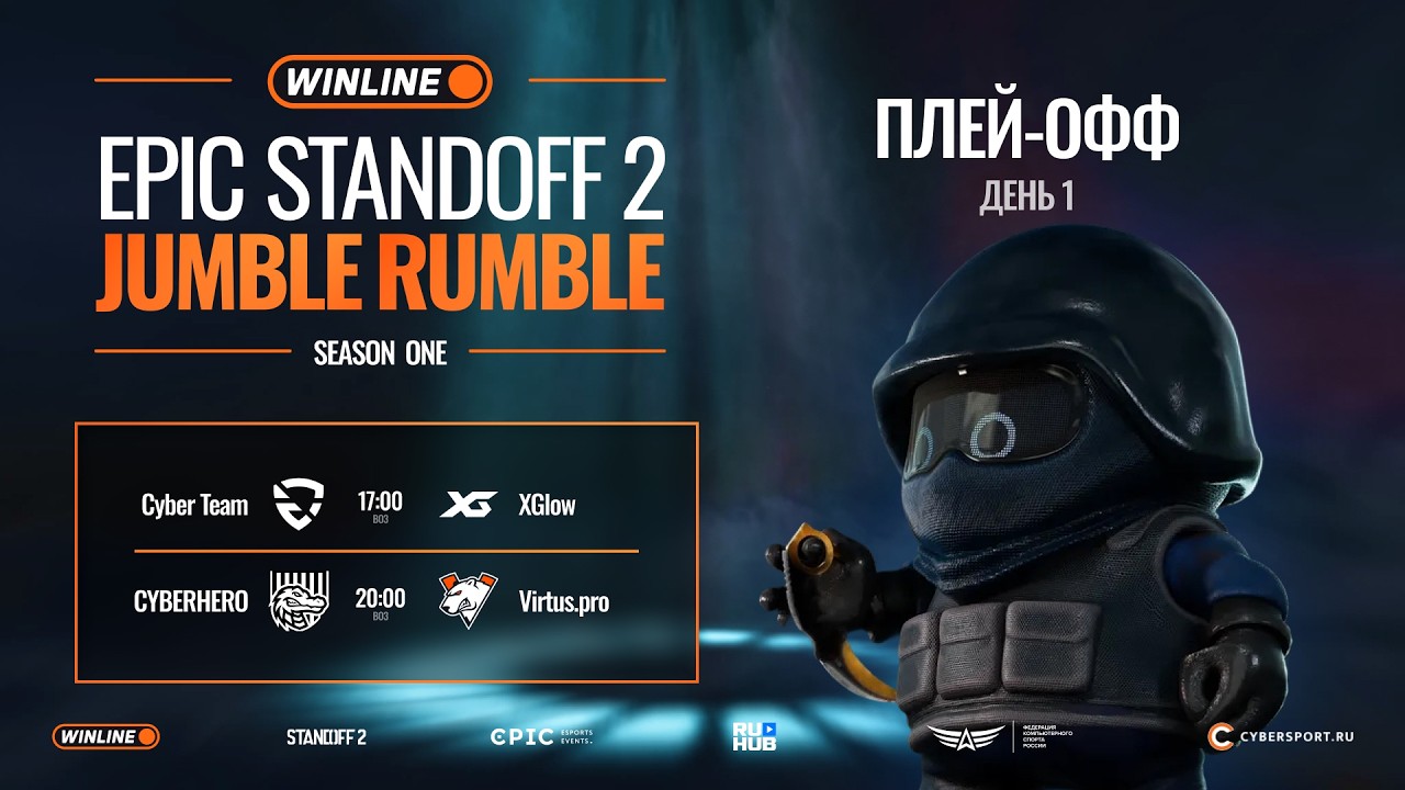 [WINLINE EPIC Standoff 2 Jumble Rumble S1] Playoffs | Day 1