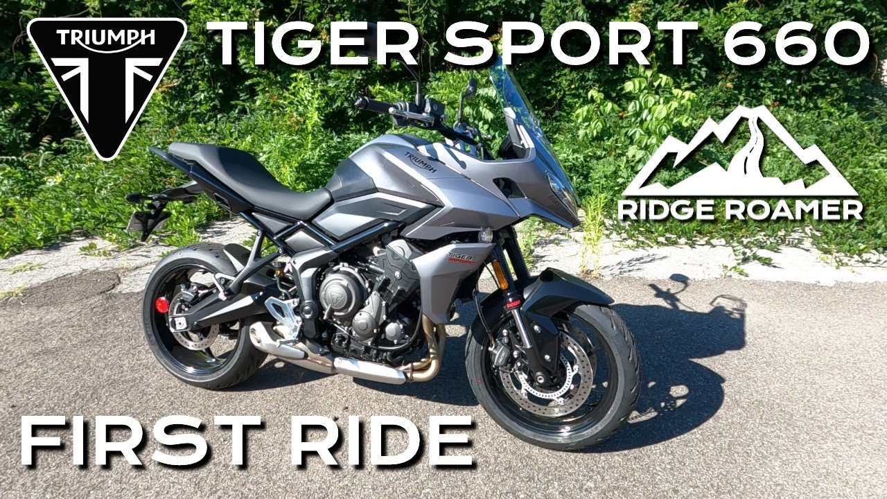 THRASHED! - Triumph Tiger Sport 660 - First Ride Report (really only a light thrashing)