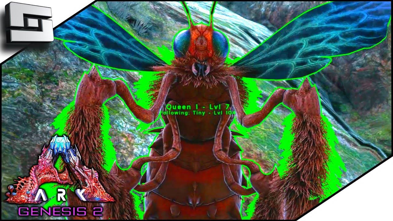 BEES! BEES! BEES! And Taming Bees In Ark Genesis 2! E18
