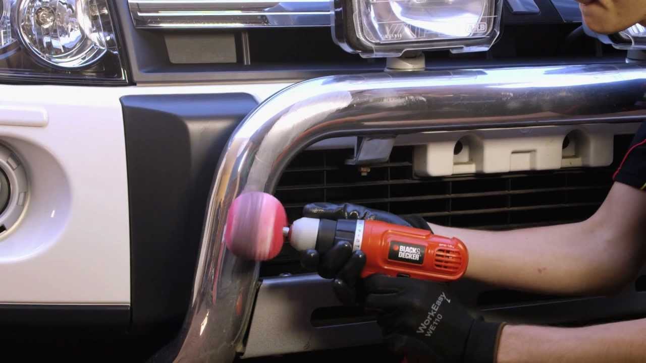 Polishing Metal or Aluminium // Supercheap Auto