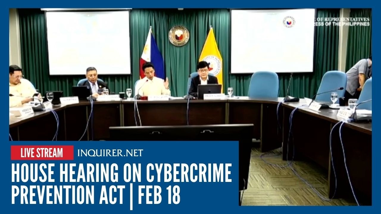 LIVE: House hearing on Cybercrime Prevention Act | Feb 18