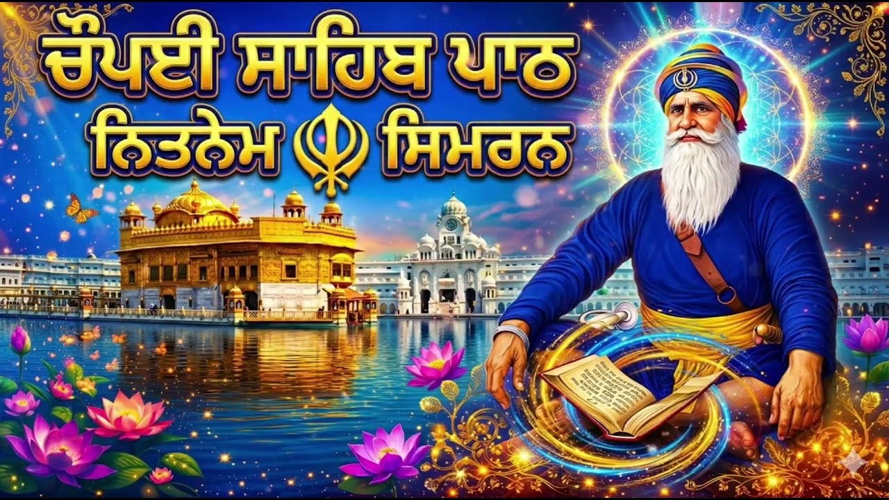 ਚੌਪਈ ਸਾਹਿਬ ਪਾਠ // ਨਿਤਨੇਮ ਸਿਮਰਨ // ਗੁਰਬਾਣੀ ਵਾਹਿਗੁਰੂ ਜੀ // CHOPAI SAHIB PATH // 9/3/2026/ ਬਾਣੀ 