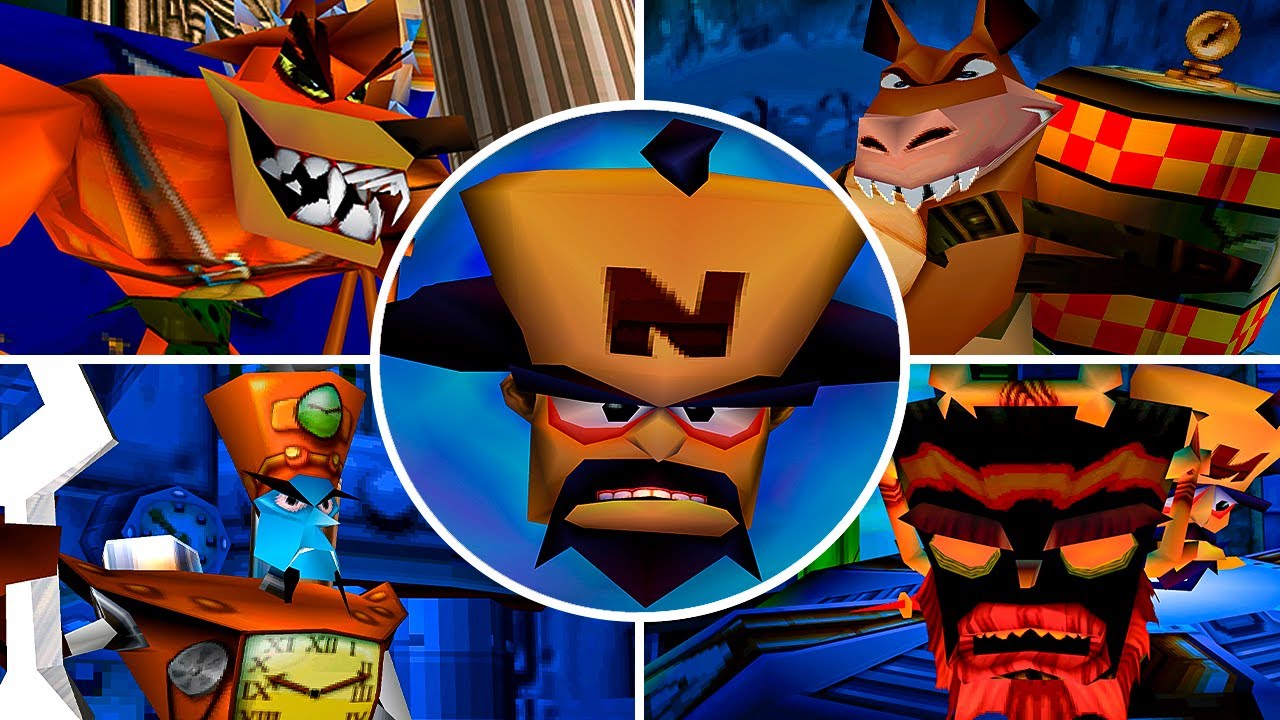 Crash Bandicoot 3: Warped - All Bosses (No Damage) & Ending | 4K 60FPS ULTRA HD