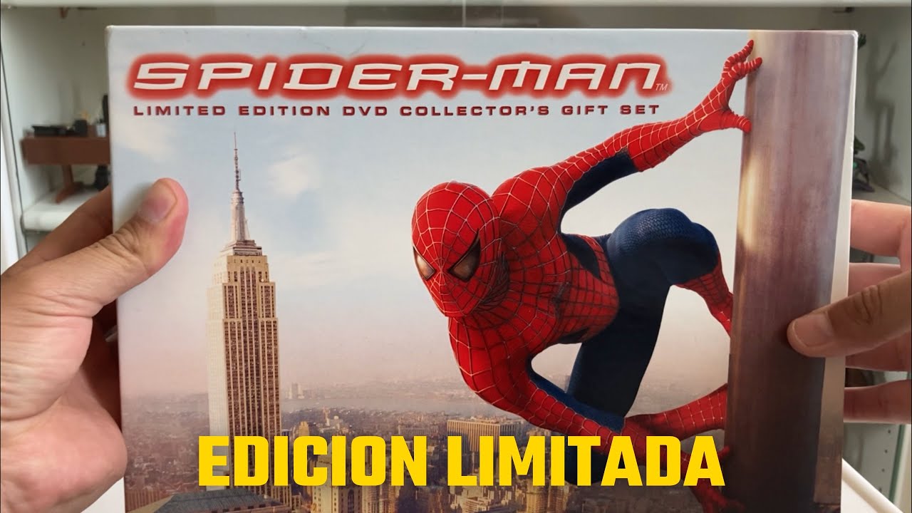 Set DVD Spiderman 2002 edición coleccionista| Sam Raimi| Tobey Maguire|