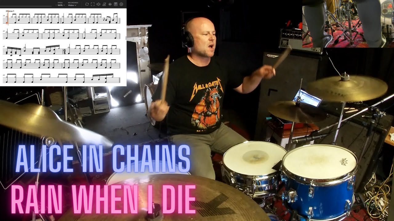 Alice In Chains - 'Rain When I Die' | Drum Cover by Andrew Rooney Drums 🥁🔥