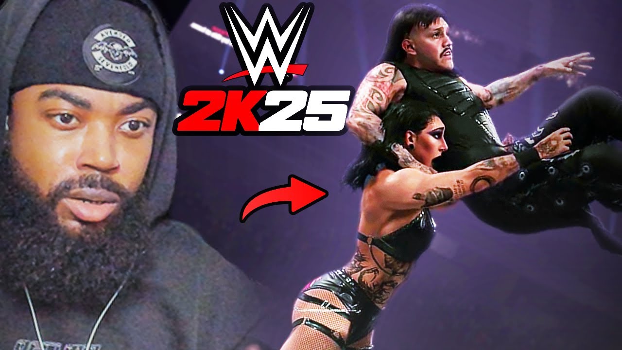 a WWE 2K25 Underground Match...
