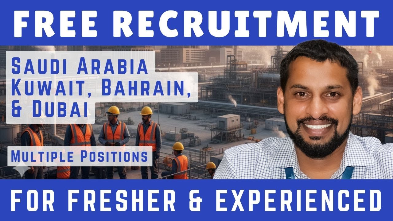 🌍 Gulf Recruitment Updates (Nov 2025) 🇸🇦 Saudi Arabia | 🇰🇼 Kuwait | 🇧🇭 Bahrain | 🇶🇦 Qatar #andt #ndt
