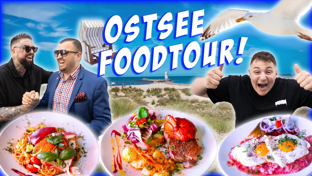 FOODTOUR in WARNEMÜNDE 🌊🥘| Die Hot Spots am Ostseestrand 😮