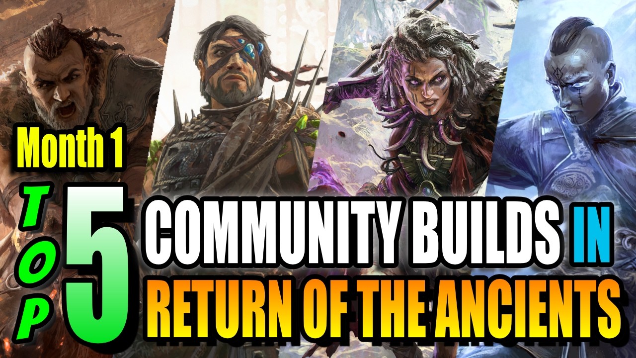 Top 5 Path of Exile 2 Builds in the First Month of The Return of the Ancients League