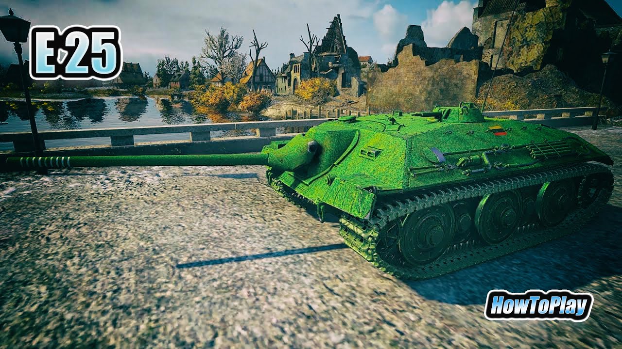 E 25 - 5 Фрагов 5.9К Урона - Блоха жгёт! - World Of Tanks