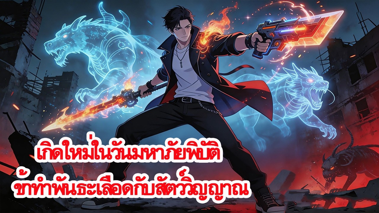 เกิดใหม่ในวันหายนะของโลก เขาทำพันธะเลือดกับสัตว์วิญญาณและเริ่มช่วยมนุษยชาติ