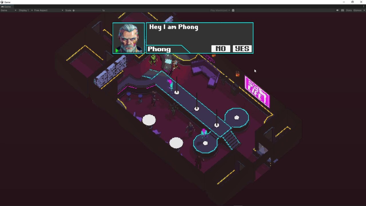 Dialogue UI Test