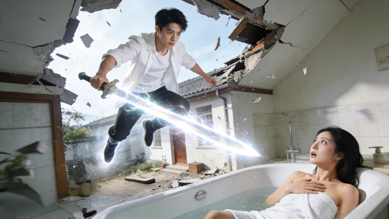 【FULL】A Cultivation Genius Crashes Into the Principal’s Bathtub on His First Day!#minidrama