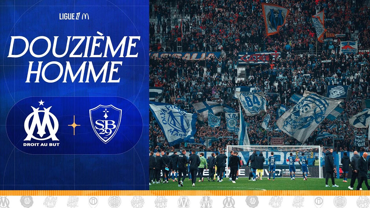 Le 12&egrave;me hOMme 📢 l OM 🆚 Stade Brestois 🗣️