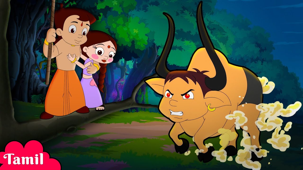 Chhota Bheem - காளியாவின் காளை உருமாற்றம் | Kalia becomes a bull | Cartoons for Kids in Tamil