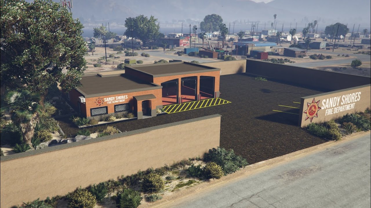 Sandy Shores Fire Department Remastered showcase [FiveM]