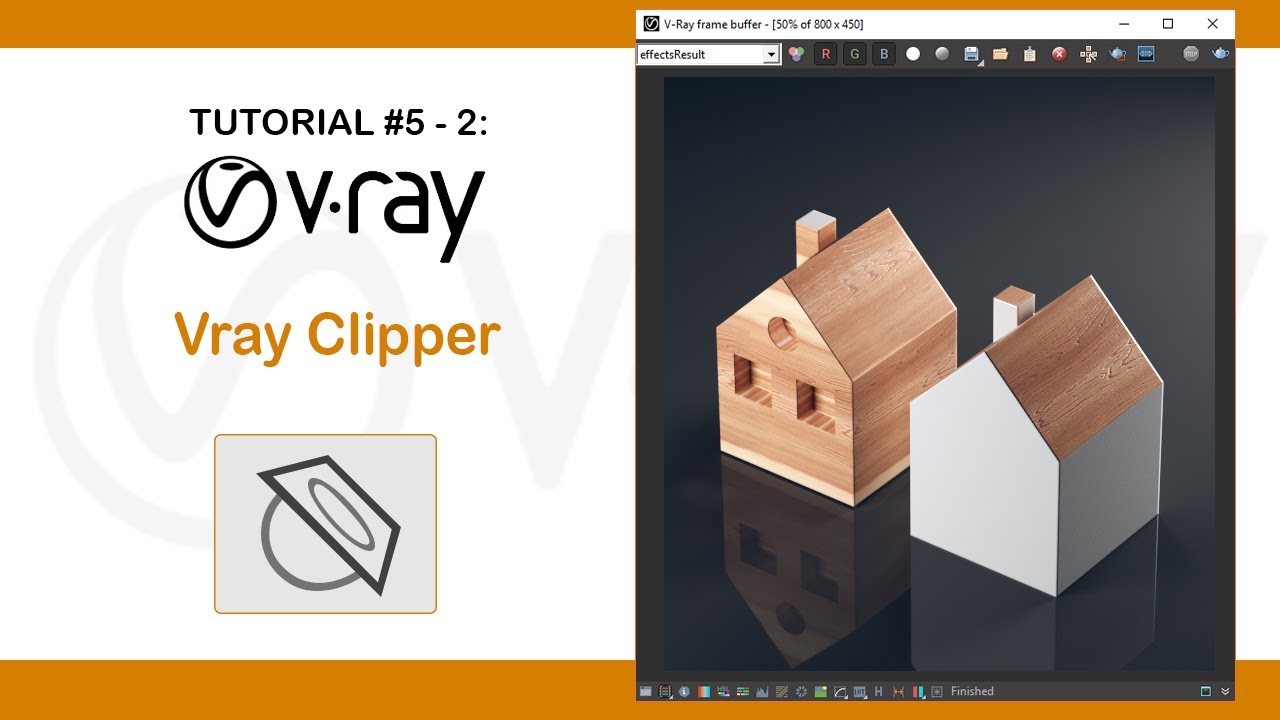 Vray For Sketchup #5/2 -Vray Clipper in vray for sketchup