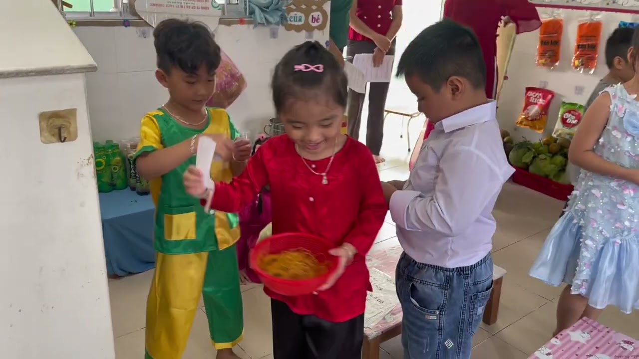 SHCMNCBH tháng 2_HĐG_Chủ đề Tết Nguyên Đán_Cao Thị Yến_Lớp Lá 3
