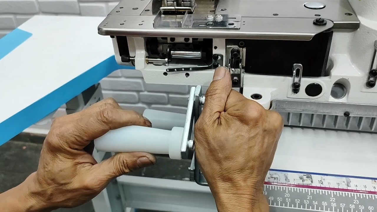 Passo a Passo instalando Esticador de Elástico e Guia para Rebater na Elastiqueira