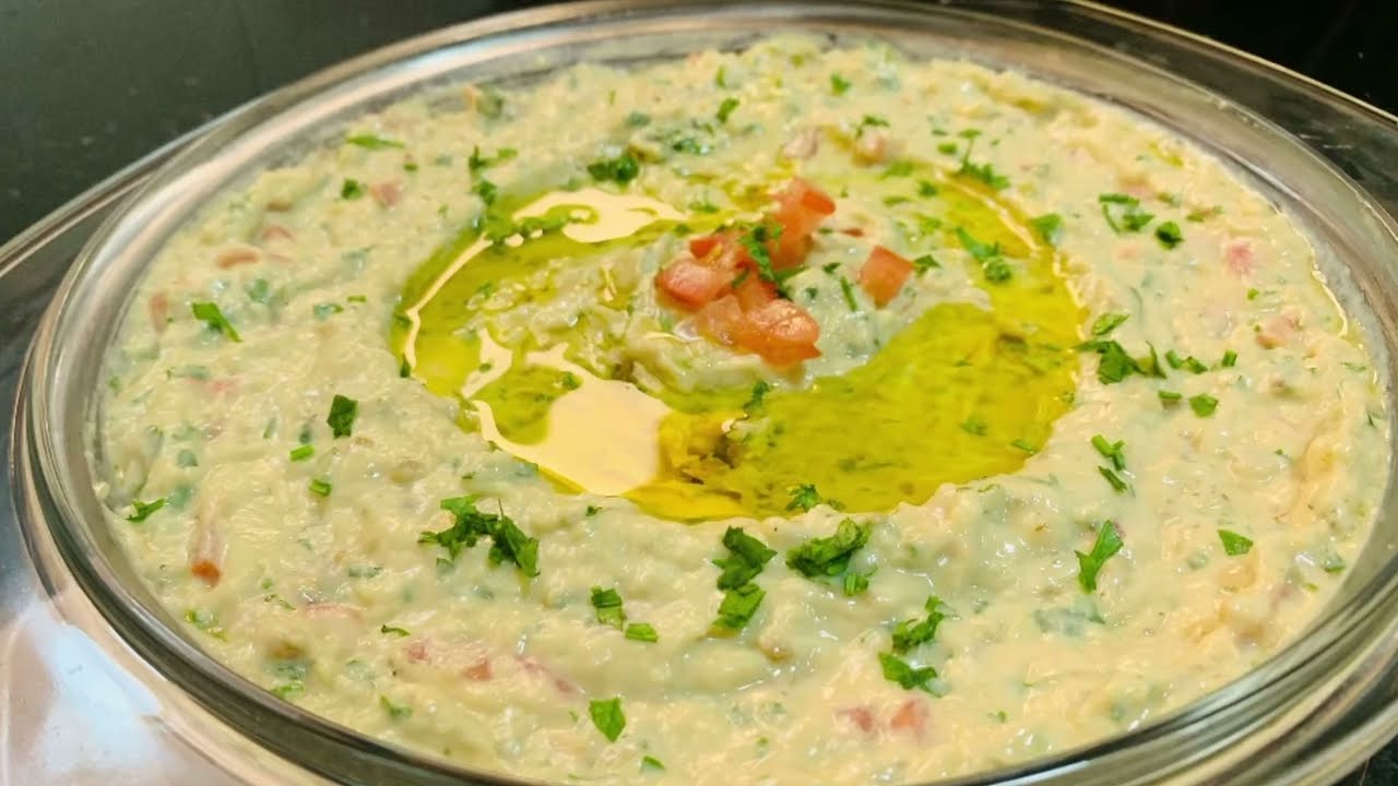 Mutabal recipe || Middle East eggplant dip