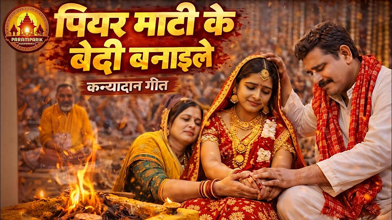 पियर माटी के बेदी बनाइले | Piyar Mati Ke Bedi Banaile | Kanyadan Song | Paramparik Kushwahaji
