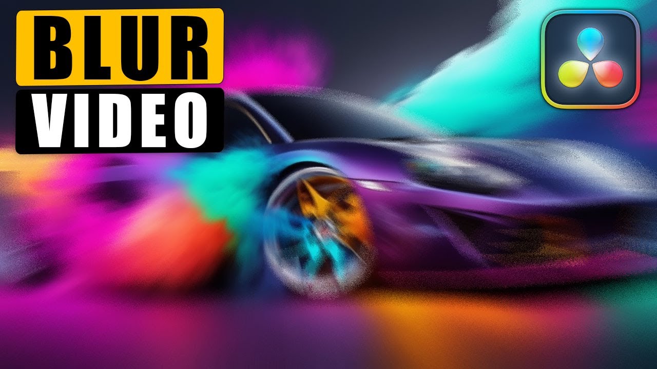 How to BLUR Video in Davinci Resolve