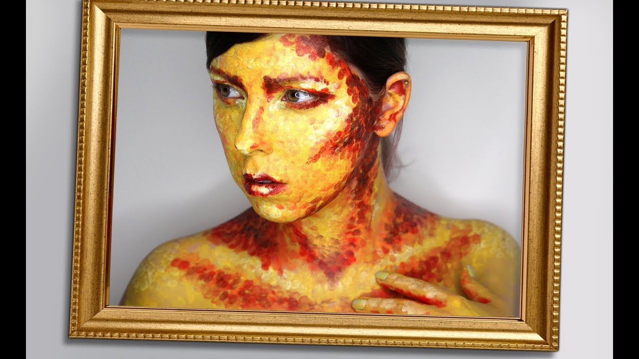Živý Obraz Halloween Makeup Tutorial