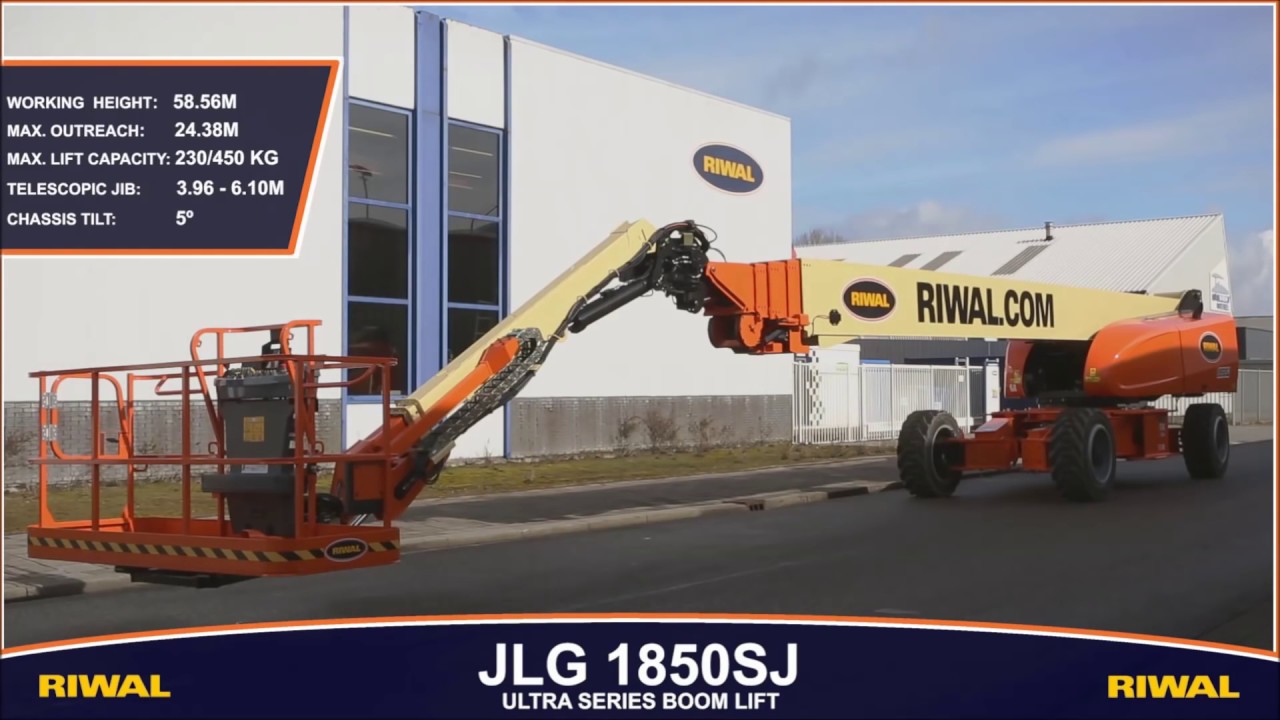 JLG 1850SJ - verdens største bomlift | Riwal
