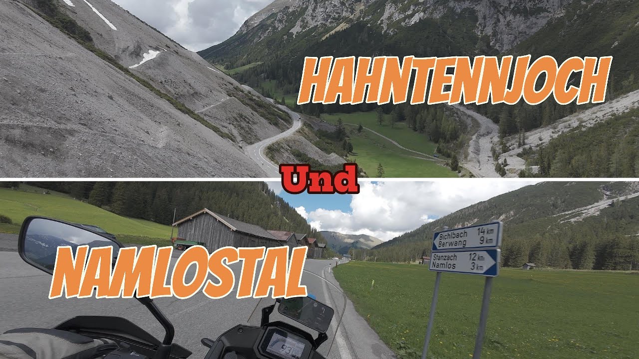 Hahntennjoch und Namlostal mit der Transalp 750