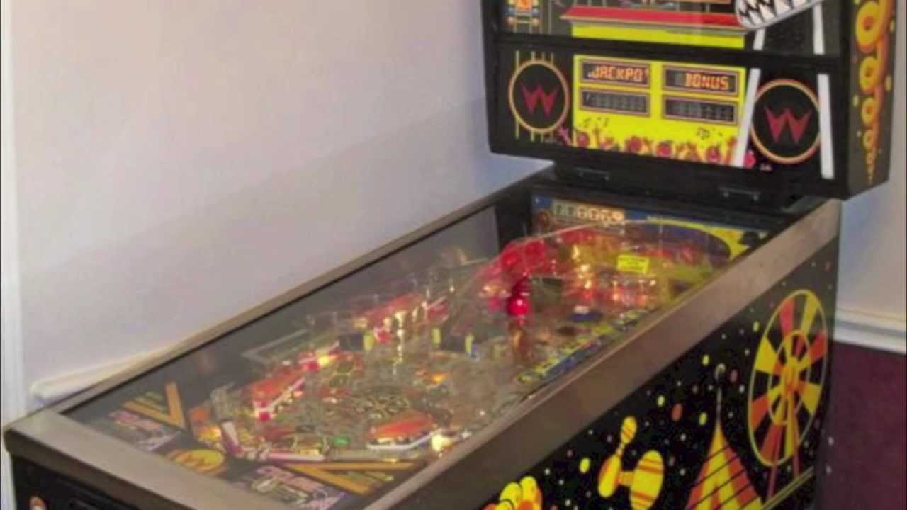 New & Used Pinball Machines For Sale From Classic Vintage Models by Gottlieb or Williams Cheap
