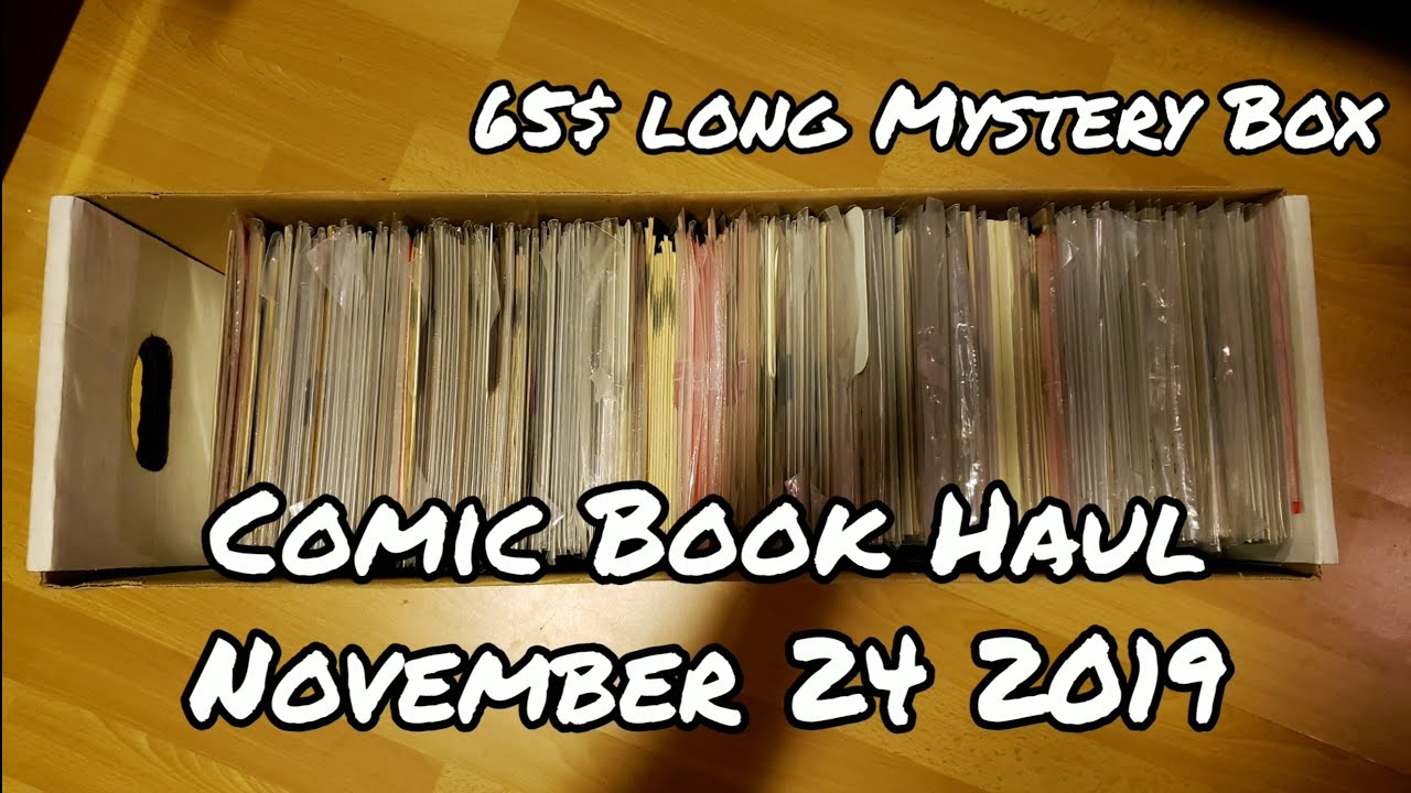 Comic Book Haul # 19 - 65$ Long Mystery Box - 90s Goodness