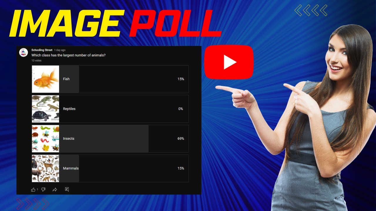 How to create an Image Poll in YouTube Community Section