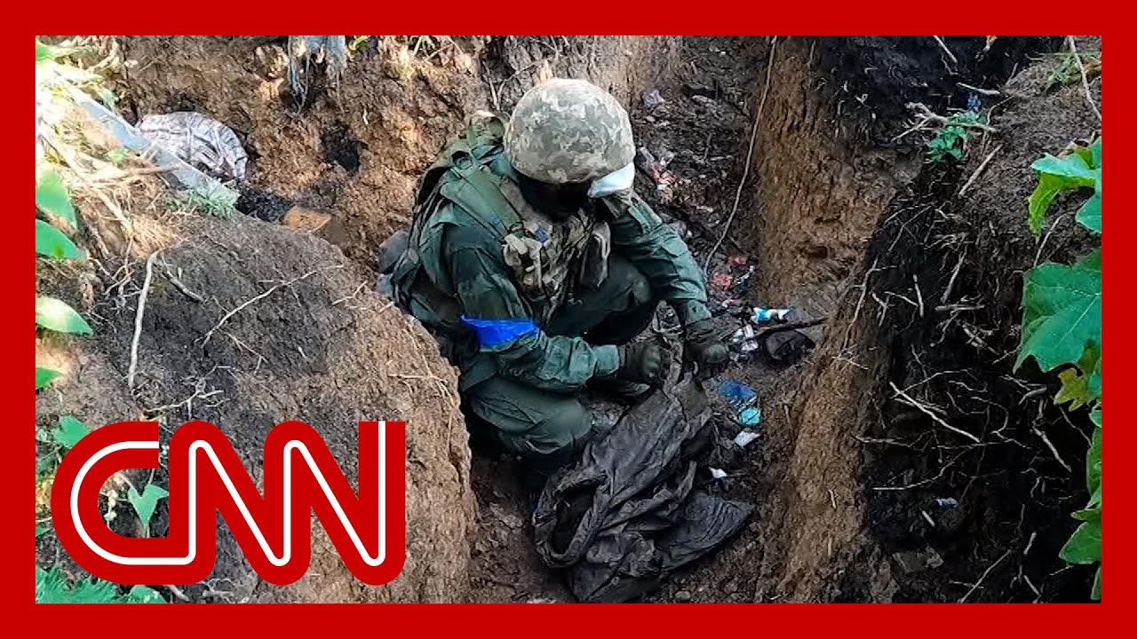 Extraordinary video shows how Ukraine collects bodies of fallen soldiers