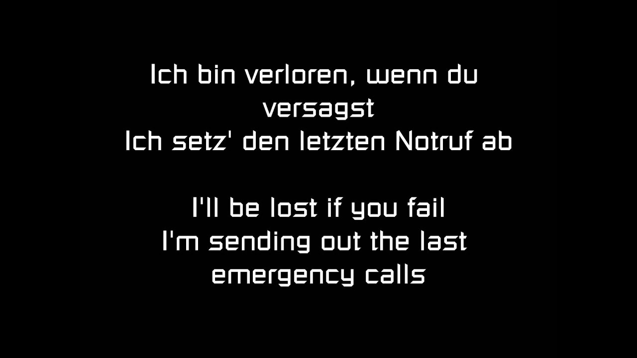 Eisbrecher - Rette Mich (mit deutschen Lyrics/with English lyrics)