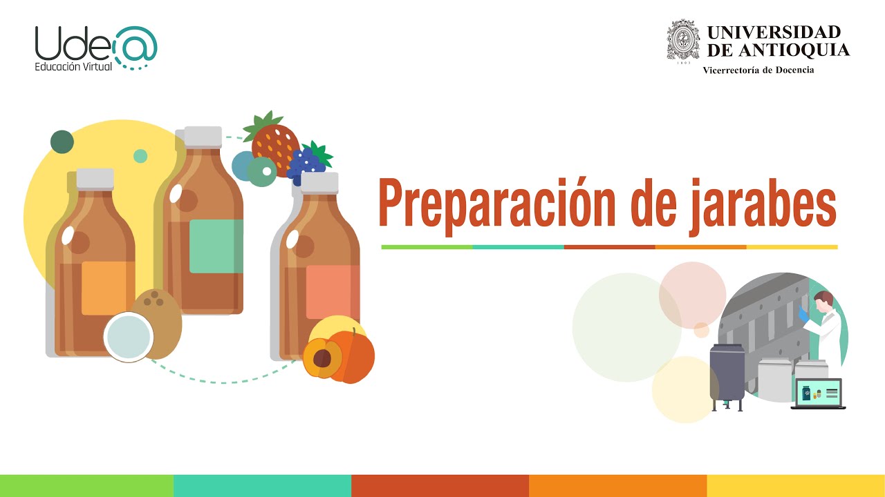 Preparación de jarabes
