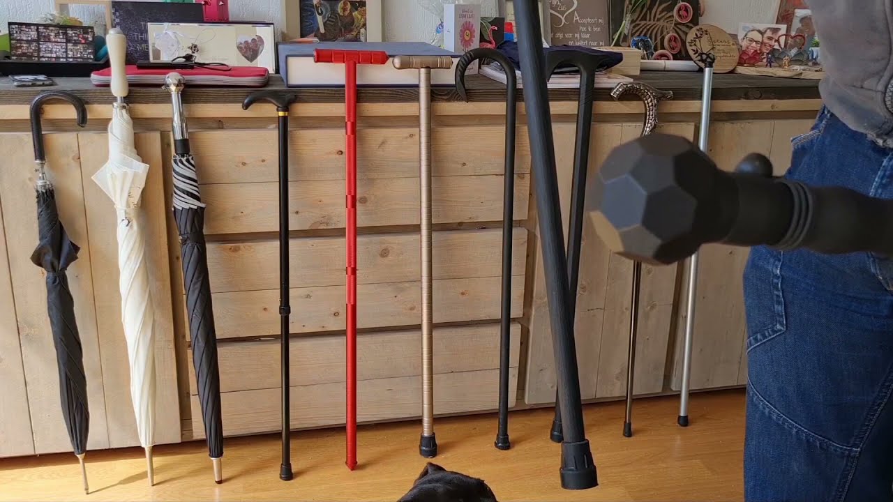 EDC: TOF KNOB SPHERE HANDLE EVERYDAY CANES WALKING STICKS Vs. Fitness tools such as MACEBELLS CARRY
