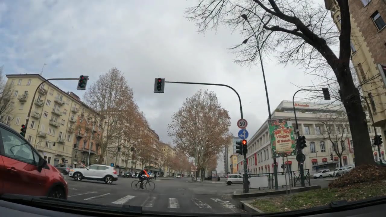 From Genoa to Turin (Italy) - Timelapse Driving 4K
