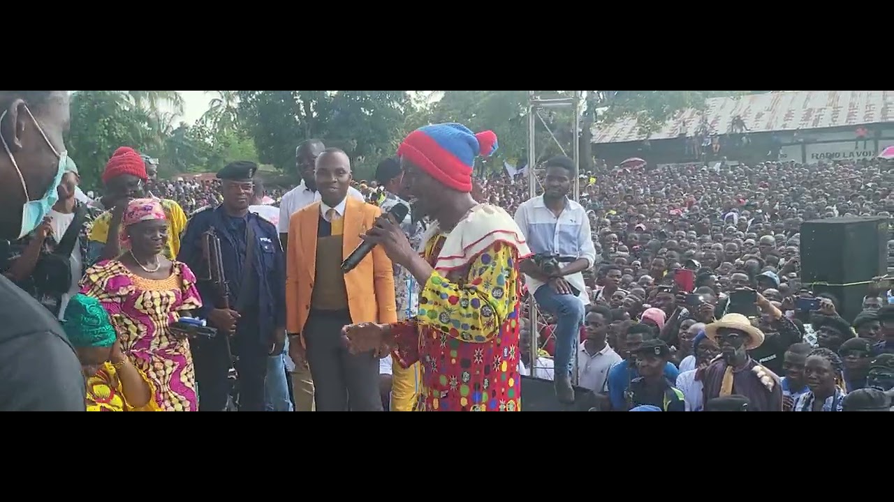 voici la présentation de l'artiste comédien Laddy Esobe à Tshikapa