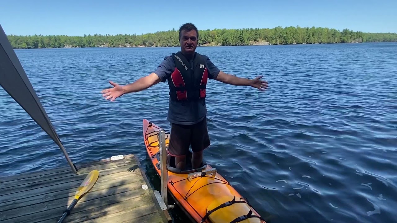 Kayak Launch with KayaArm technique explained
