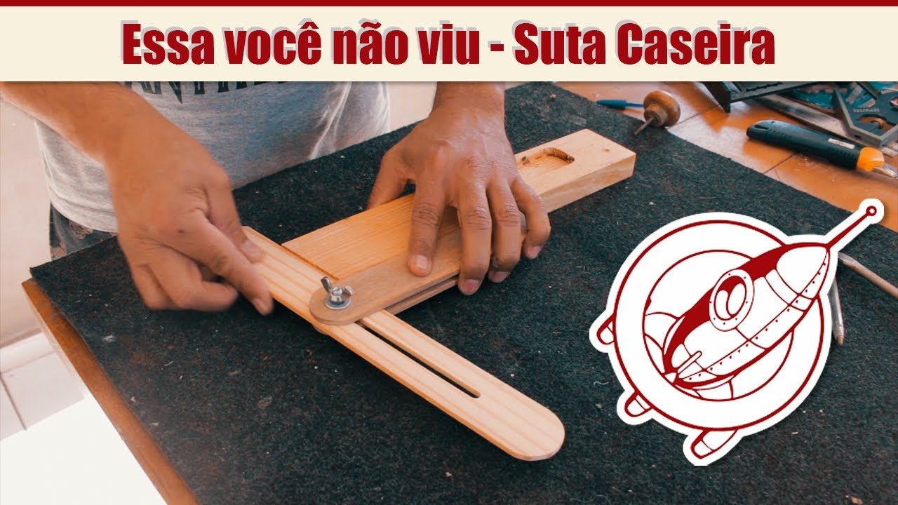 Se você não usa essa ferramenta não sabe o que está perdendo! Suta caseira.